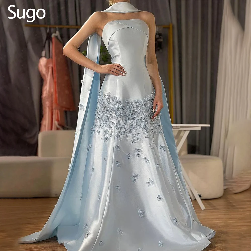 Customized New In Evening Dresses for Special Occasions Satin Strapless Floor-Length A-Line Dubai Women Gala Party Dress 2025
Customized New In Evening Dresses for Special Occasions Satin Strapless Floor-Length A-Line Dubai Women Gala Party Dress 2025