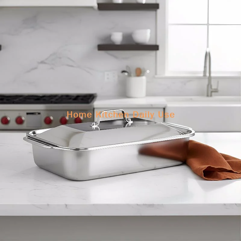 portableStainless Steel Baking Pan Deep 2 Set 16x9 Inch With Lid Roasting Tray For Pasta Fish Cooking Baking Ovencommonly used
portableStainless Steel Baking Pan Deep 2 Set 16x9 Inch With Lid Roasting Tray For Pasta Fish Cooking Baking Ovencommonly used