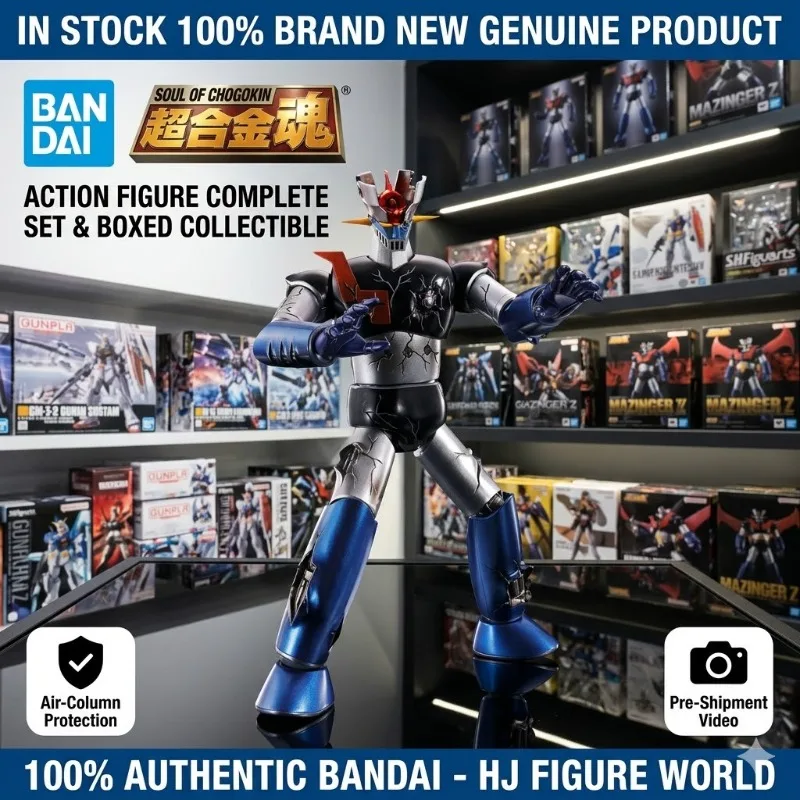 Bandai Genuine SOUL OF CHOGOKIN GX-105D MAZINGER Z -KAKUMEI SHINKA- DAMAGE VER. Anime Action Figure Collectible Model Toys Gift
Bandai Genuine SOUL OF CHOGOKIN GX-105D MAZINGER Z -KAKUMEI SHINKA- DAMAGE VER. Anime Action Figure Collectible Model Toys Gift