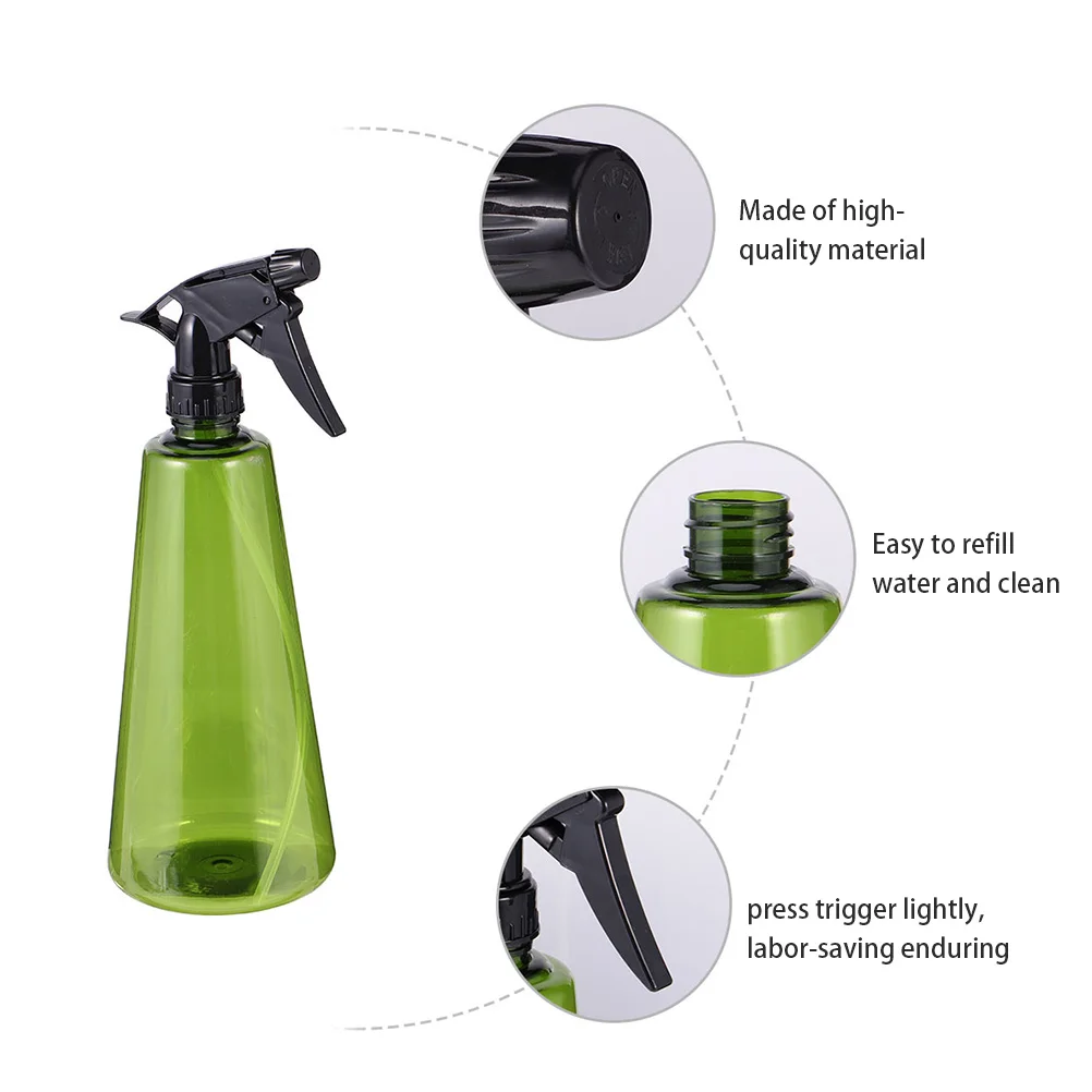 2 pcs Mini Watering Spray Bottle 750ml Dark Green Transparent Brown Plastic Sprayer Gardening Cleaning Durable Lightweight
2 pcs Mini Watering Spray Bottle 750ml Dark Green Transparent Brown Plastic Sprayer Gardening Cleaning Durable Lightweight