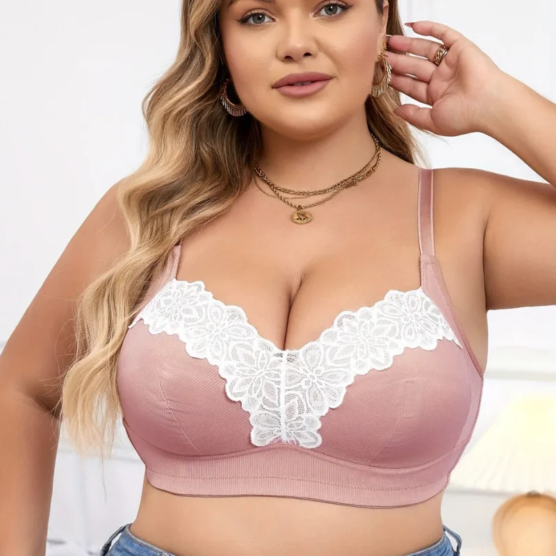 Large Size Gathering Underwear Adjustment, Steel Ring Sexy Women's Underwear Lace Lingerie Stick On Bra C D E F 85 90 95 100 110
Large Size Gathering Underwear Adjustment, Steel Ring Sexy Women's Underwear Lace Lingerie Stick On Bra C D E F 85 90 95 100 110