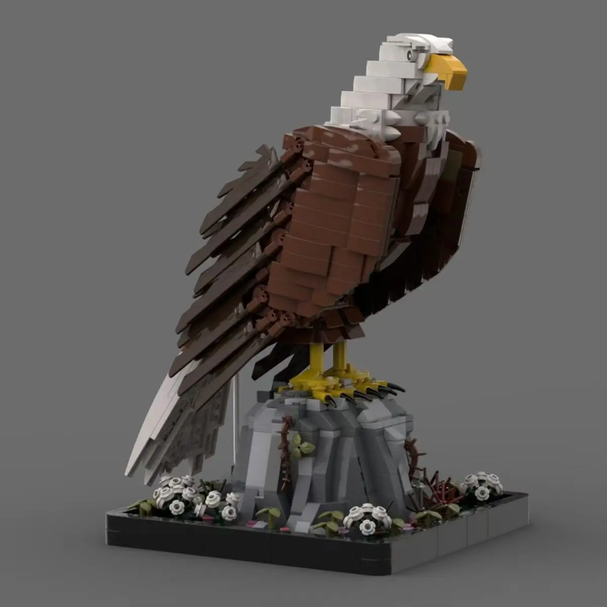 Конструктор MOC-161001 «Белоголовый орлан»: реалистичная модель птицы для взрослых, набор для сборки, DIY-конструктор из кирпичиков, подарок для коллекционера
Конструктор MOC-161001 «Белоголовый орлан»: реалистичная модель птицы для взрослых, набор для сборки, DIY-конструктор из кирпичиков, подарок для коллекционера