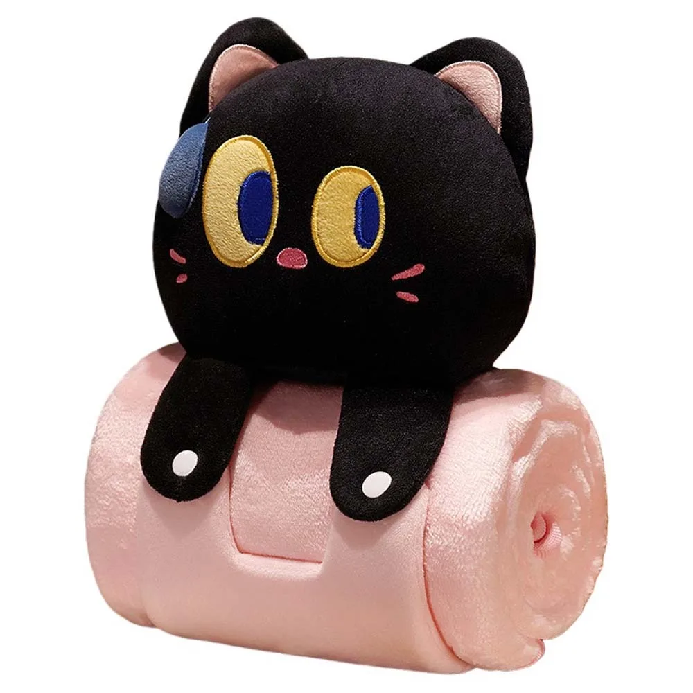 Sleep Cloak Cartoon Doll Nap Blanket Animal Doll Pillow PP Cotton Shawl Blanket Warm Puppy Cat Rabbit Air Conditioning Blanket
Sleep Cloak Cartoon Doll Nap Blanket Animal Doll Pillow PP Cotton Shawl Blanket Warm Puppy Cat Rabbit Air Conditioning Blanket