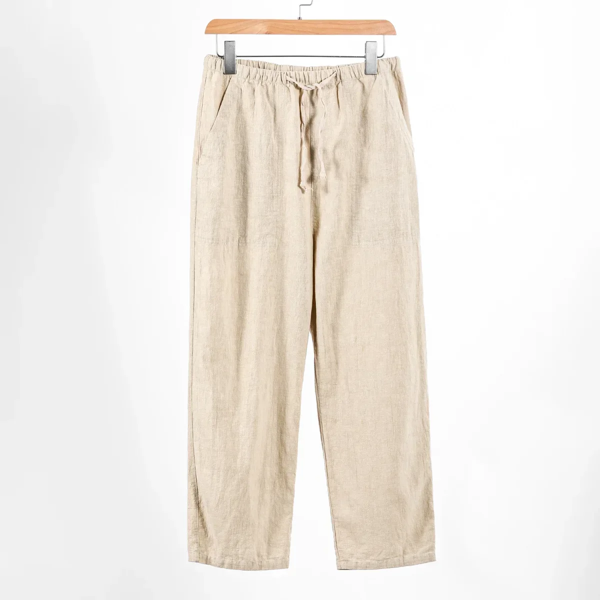 Летние мужские брюки, однотонные, тонкие, дышащие, в китайском стиле, из хлопка и конопли, прямого кроя, повседневные, новые
Летние мужские брюки, однотонные, тонкие, дышащие, в китайском стиле, из хлопка и конопли, прямого кроя, повседневные, новые