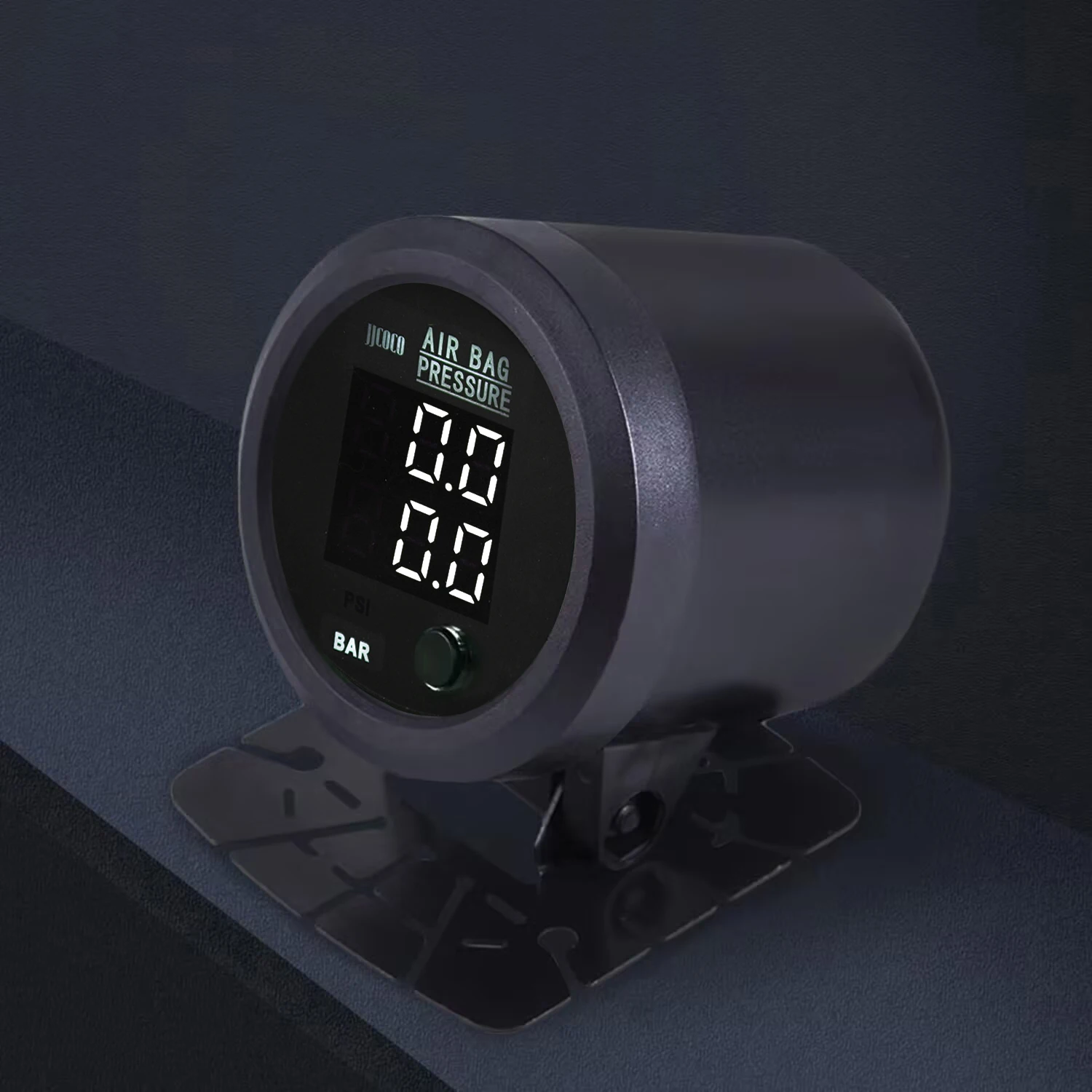 Dual Air Pressure Gauge S-Series Ultra-Thin Round 52mm Red&Blue&White LED Display For Air system 0-232PSI /16BAR
Dual Air Pressure Gauge S-Series Ultra-Thin Round 52mm Red&Blue&White LED Display For Air system 0-232PSI /16BAR