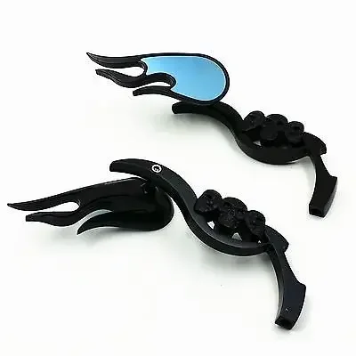 Black Skull Flame Rear View Rearview Side Mirror Cruiser Chopper Custom Street Bike Bobber
Black Skull Flame Rear View Rearview Side Mirror Cruiser Chopper Custom Street Bike Bobber