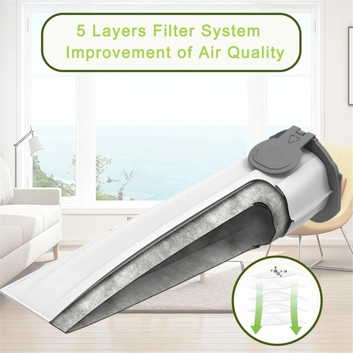 ABRG Vacuum Cleaner Bags for Vorwerk Kobold VK7 FP7, Filter Bags for Kobold VK7 Cordless Vacuum Cleaner, Pack of 10
ABRG Vacuum Cleaner Bags for Vorwerk Kobold VK7 FP7, Filter Bags for Kobold VK7 Cordless Vacuum Cleaner, Pack of 10