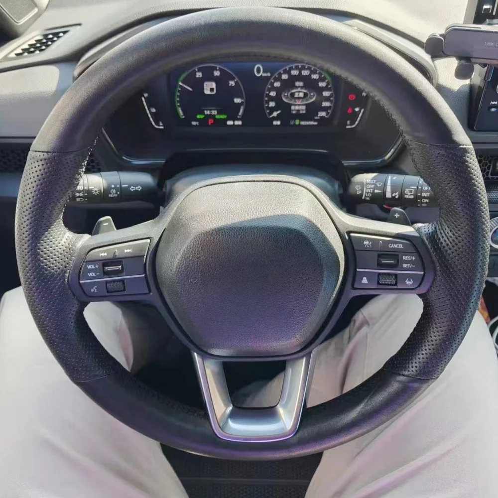 Car Steering Wheel Cover Microfiber Leather For Honda 2022 2023 Civic 2023 CRV CR-V Accord ZR-V Steering-Wheel Cover Wrap
Car Steering Wheel Cover Microfiber Leather For Honda 2022 2023 Civic 2023 CRV CR-V Accord ZR-V Steering-Wheel Cover Wrap
