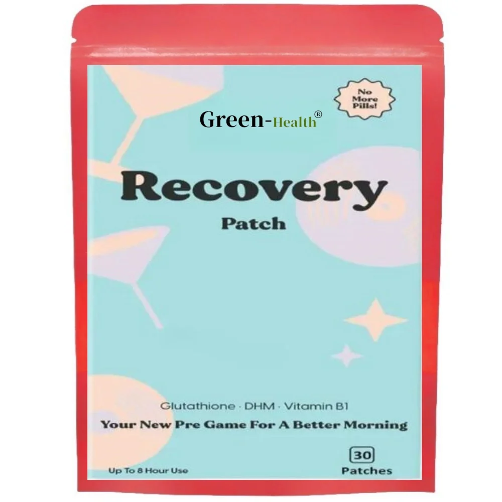 Recovery Transdermal Patches Supports Morning After with Vitamin B1, DHM, Glutathione 30 Patches One Month Supply
Recovery Transdermal Patches Supports Morning After with Vitamin B1, DHM, Glutathione 30 Patches One Month Supply