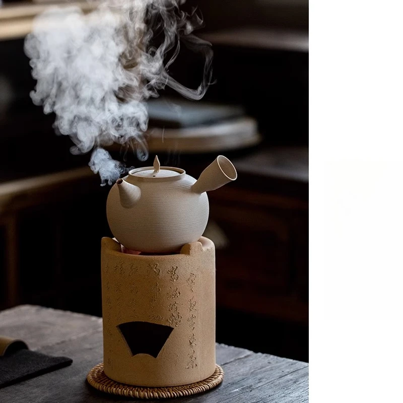 Mud Sand Boiling Kettle Yushu Simmering Pure Handmade Boiling Water Charcoal Furnace Side Furnace Boiling Tea Chaozhou Gongfu
Mud Sand Boiling Kettle Yushu Simmering Pure Handmade Boiling Water Charcoal Furnace Side Furnace Boiling Tea Chaozhou Gongfu