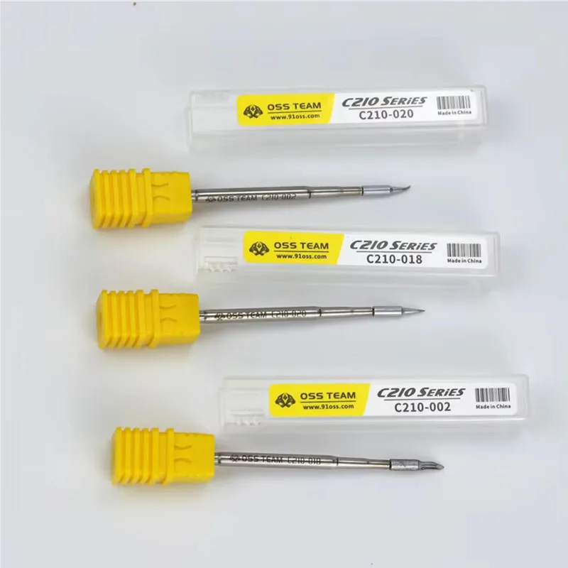 C210 Soldering Iron Tips 020/018/002 Cartridges Compatible For JBC T210 T26 S210 Soldering Station Welding Nozzle Replacement
C210 Soldering Iron Tips 020/018/002 Cartridges Compatible For JBC T210 T26 S210 Soldering Station Welding Nozzle Replacement