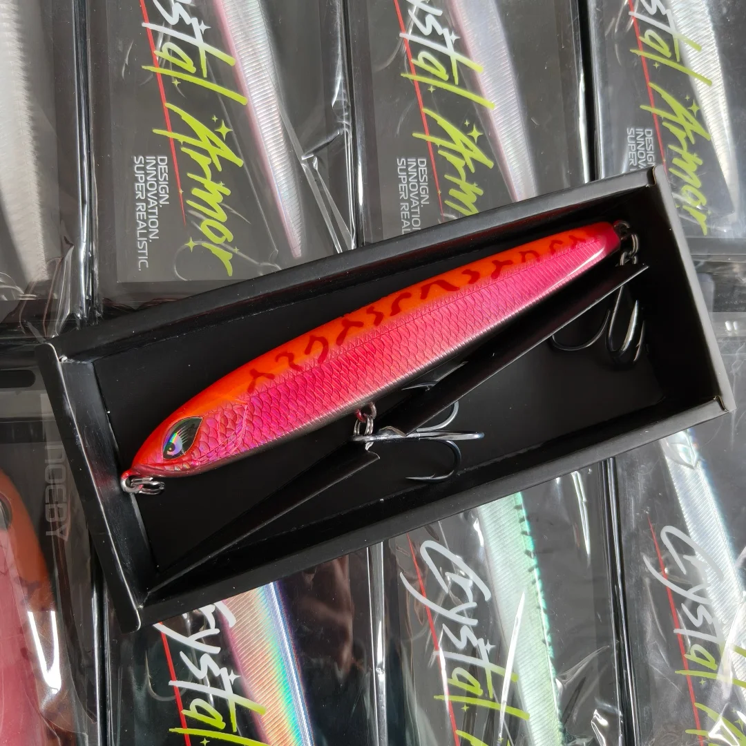 NOEBY 2PCS 160mm 75g Sinking Pencil Lure - Medium-Heavy Hard Bait with Realistic 3D Eyes - Versatile Sinking Pencil
NOEBY 2PCS 160mm 75g Sinking Pencil Lure - Medium-Heavy Hard Bait with Realistic 3D Eyes - Versatile Sinking Pencil