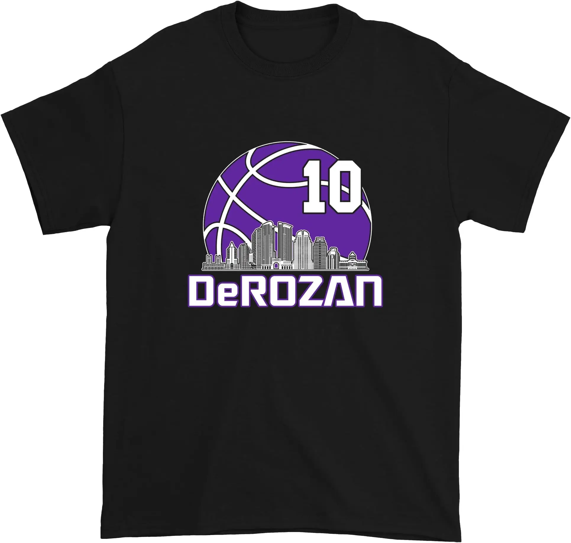DeRozan Sacramento Basketball Skyline T-Shirt Tees Y2K tops Unisex Summer Short Sleeve
DeRozan Sacramento Basketball Skyline T-Shirt Tees Y2K tops Unisex Summer Short Sleeve