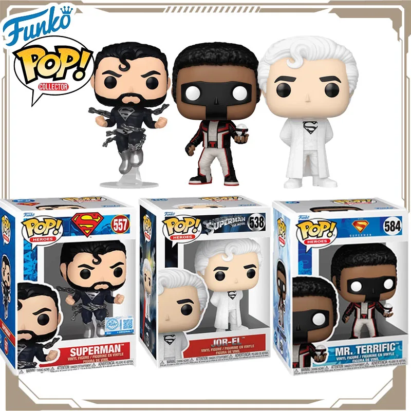 В наличии Funko POP оригинальный DC комикс Супермен черный костюм Мистер потрясающий JOR-EL фигурку игрушки для мальчиков и девочек детский подарок 
В наличии Funko POP оригинальный DC комикс Супермен черный костюм Мистер потрясающий JOR-EL фигурку игрушки для мальчиков и девочек детский подарок