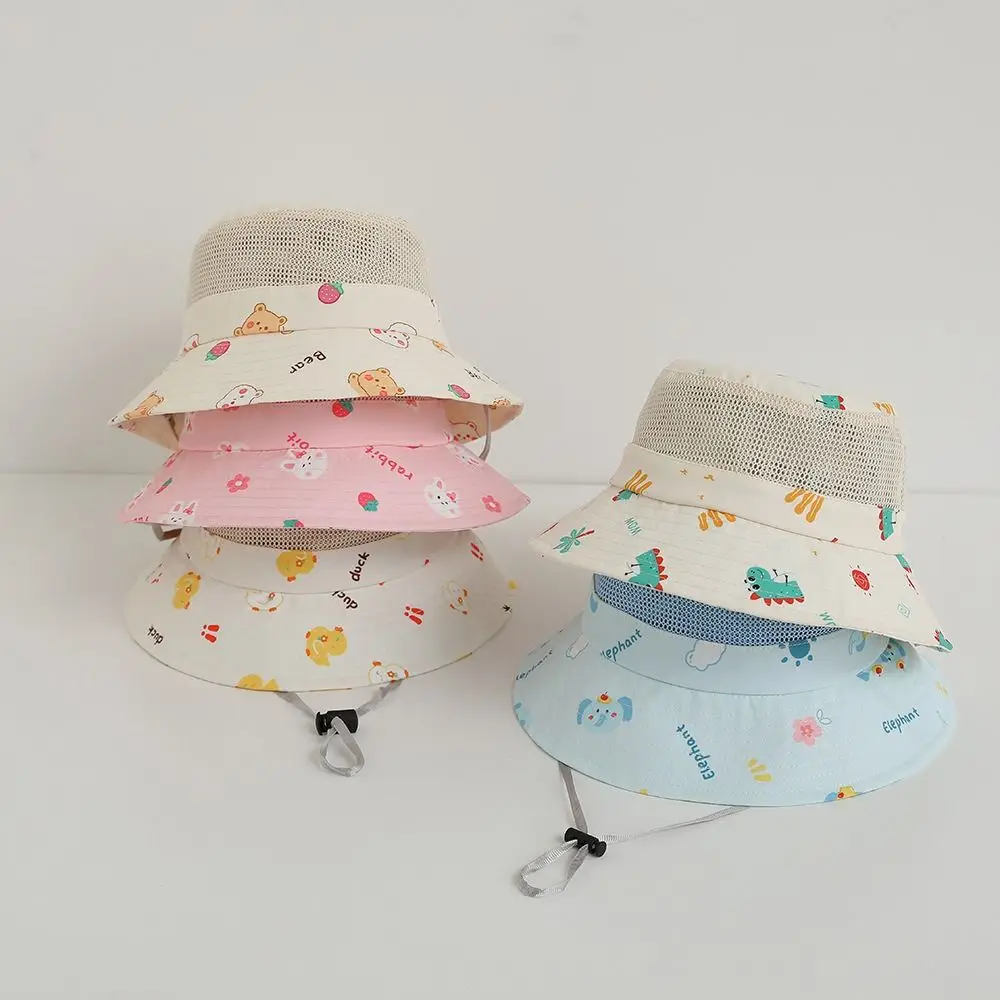 Korean Summer Baby Bucket Cap Mesh Breathable Boys Girls Sunhat Cartoon Animal Cute Fisherman Caps 3-8y
Korean Summer Baby Bucket Cap Mesh Breathable Boys Girls Sunhat Cartoon Animal Cute Fisherman Caps 3-8y