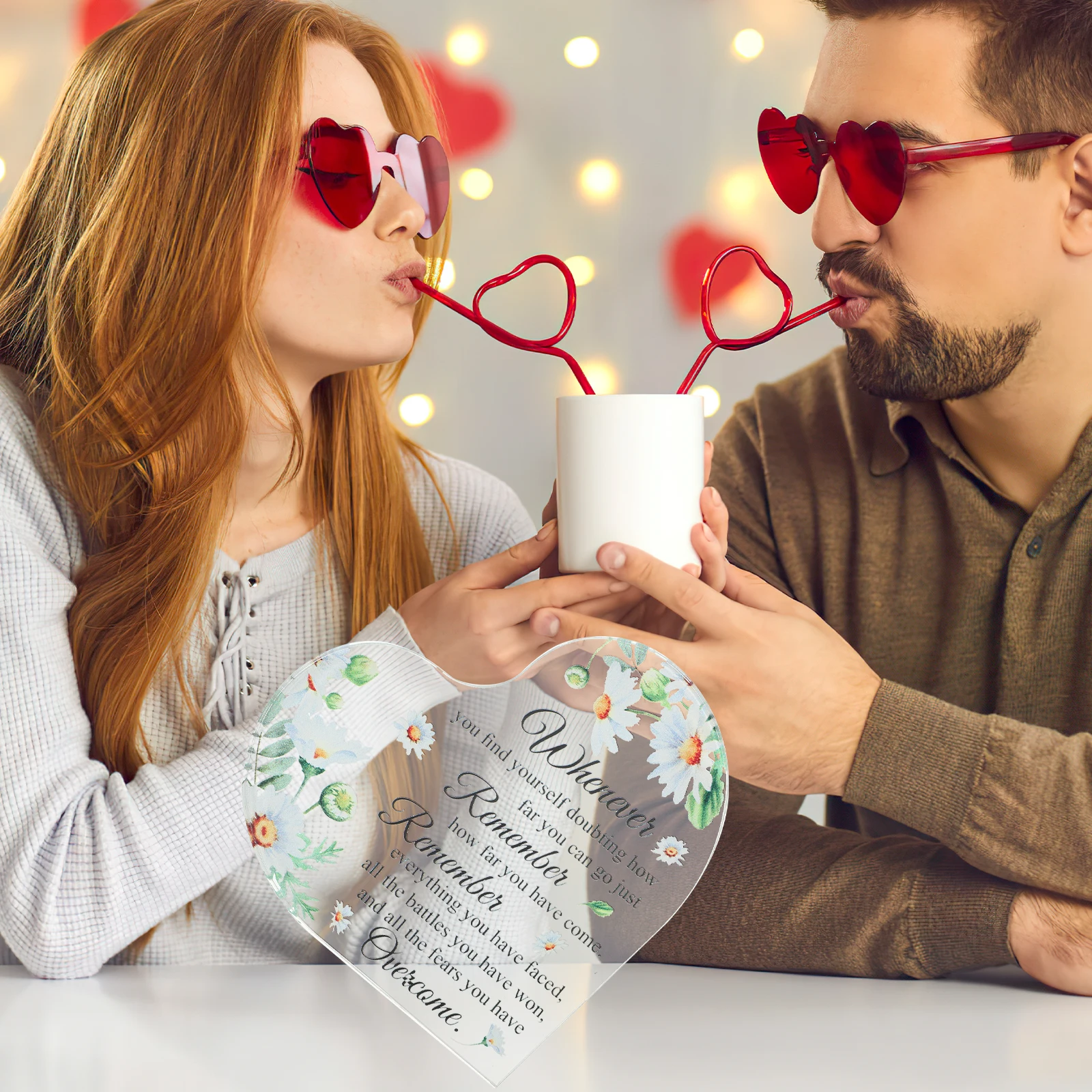 Acrylic Heart Decor 10cm Clear Love Sign for Table Shelf Desk Home Office Party DIY Crafts Inspirational Quote Gift
Acrylic Heart Decor 10cm Clear Love Sign for Table Shelf Desk Home Office Party DIY Crafts Inspirational Quote Gift