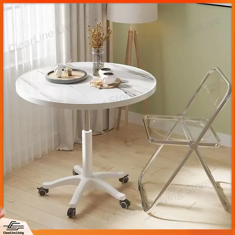 Modern Pulley Lift Round Table Adjustable Height Sofa Side Table for Living Room Bedroom Office Computer Desk Removable
Modern Pulley Lift Round Table Adjustable Height Sofa Side Table for Living Room Bedroom Office Computer Desk Removable