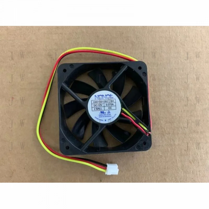 DDJ NONOISE Fan G6015S12B2-BA DC12V 0.070A 60*60*15mm 3 pin for Samsung DLP TV
DDJ NONOISE Fan G6015S12B2-BA DC12V 0.070A 60*60*15mm 3 pin for Samsung DLP TV