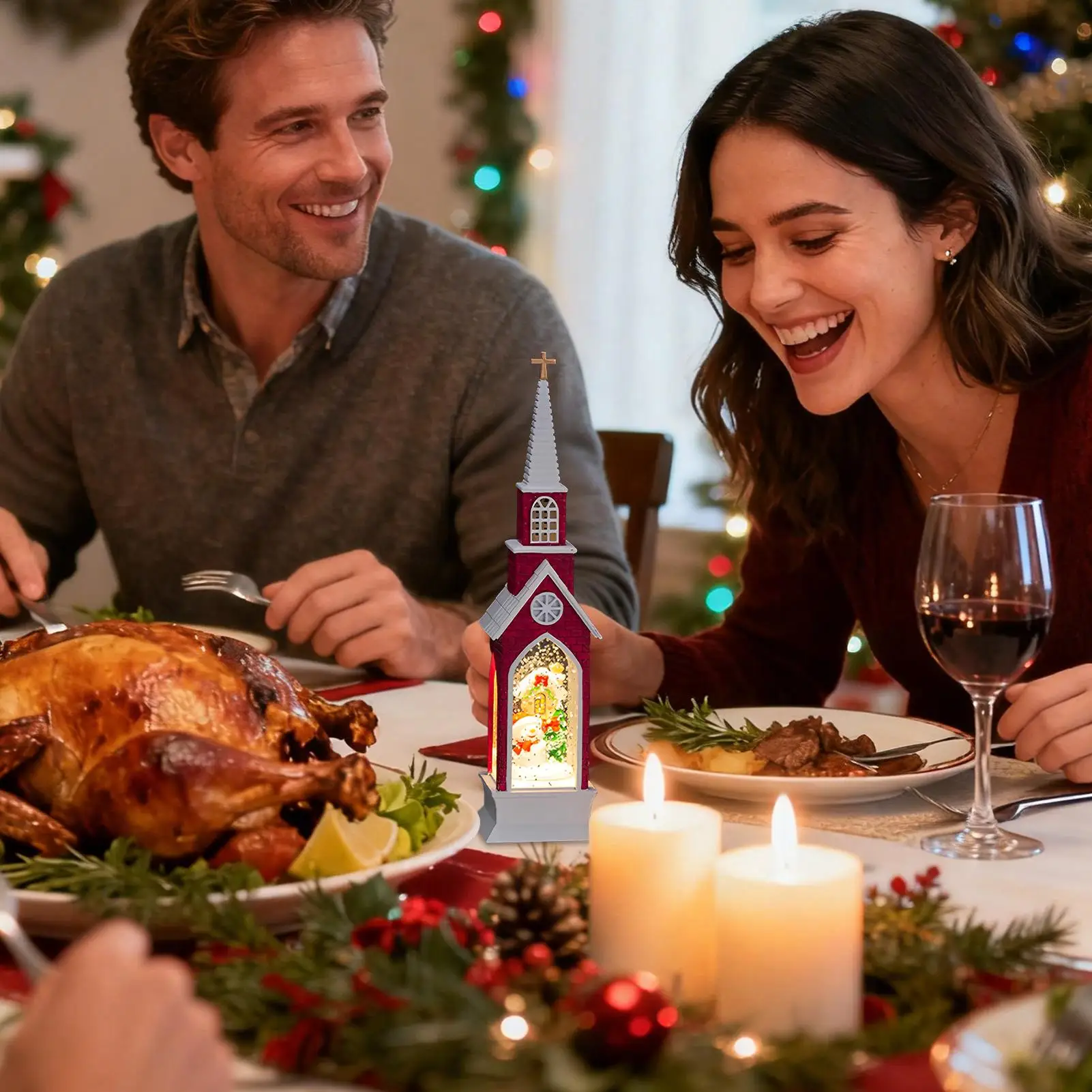 Christmas Tree Night Light LED Desktop House Design Lantern Santa Snowman Tree Christmas Table Lamp For Adults Teens Families
Christmas Tree Night Light LED Desktop House Design Lantern Santa Snowman Tree Christmas Table Lamp For Adults Teens Families