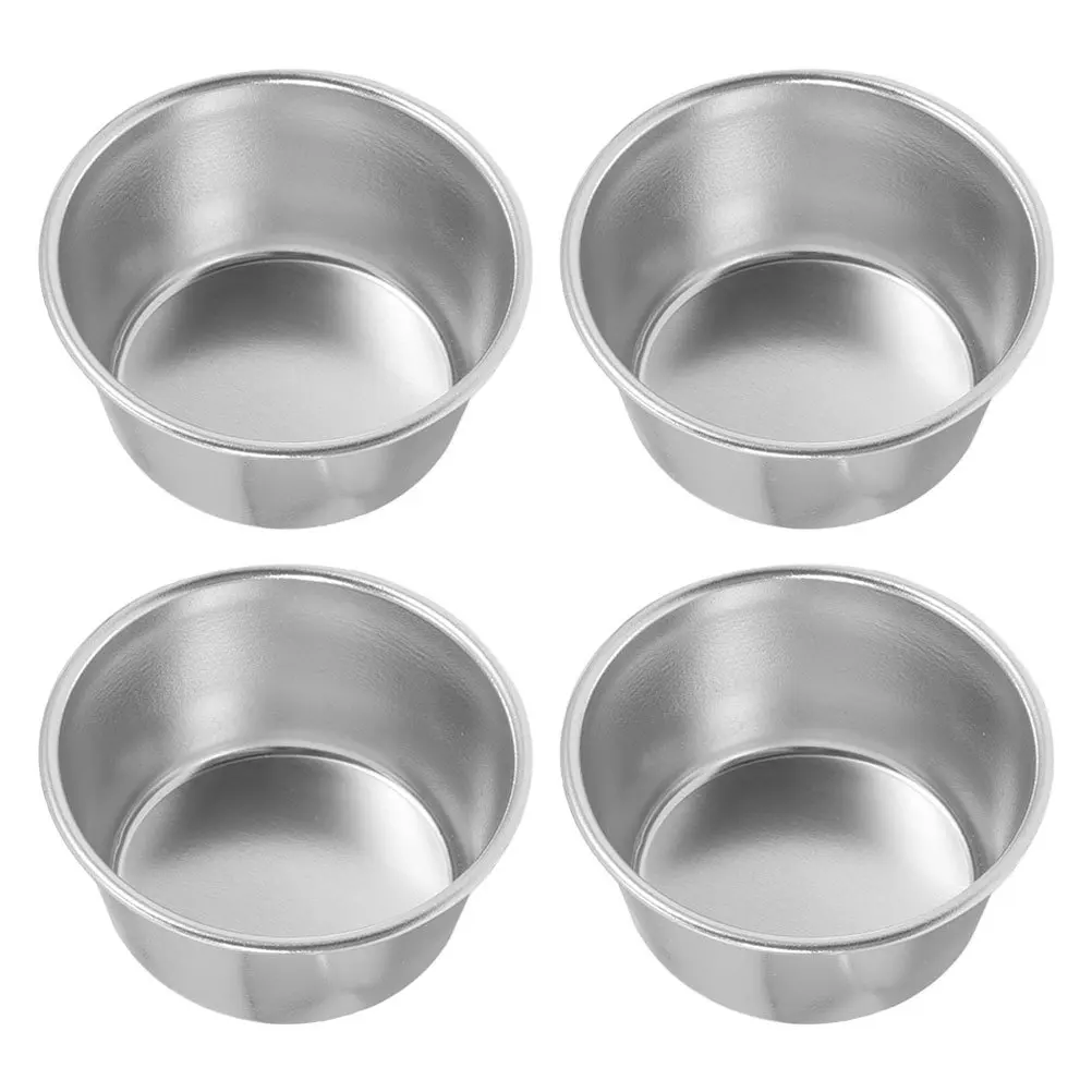 4Pcs Round Carbon Steel Nonstick Baking Cups Pudding Mold Egg Tart Cake Pan Home Baking Supplies Pudding Cup Kitchen Moulds
4Pcs Round Carbon Steel Nonstick Baking Cups Pudding Mold Egg Tart Cake Pan Home Baking Supplies Pudding Cup Kitchen Moulds