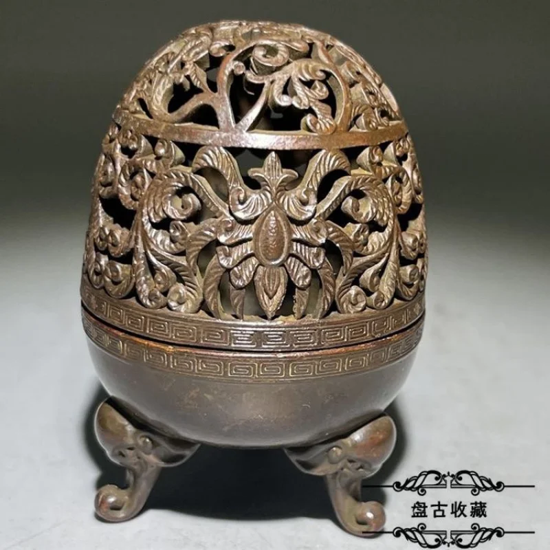 Antique Style Qianlong Year Three-Legged Elephant Head Incense Burner Home Office Incense Burner Ornament
Antique Style Qianlong Year Three-Legged Elephant Head Incense Burner Home Office Incense Burner Ornament