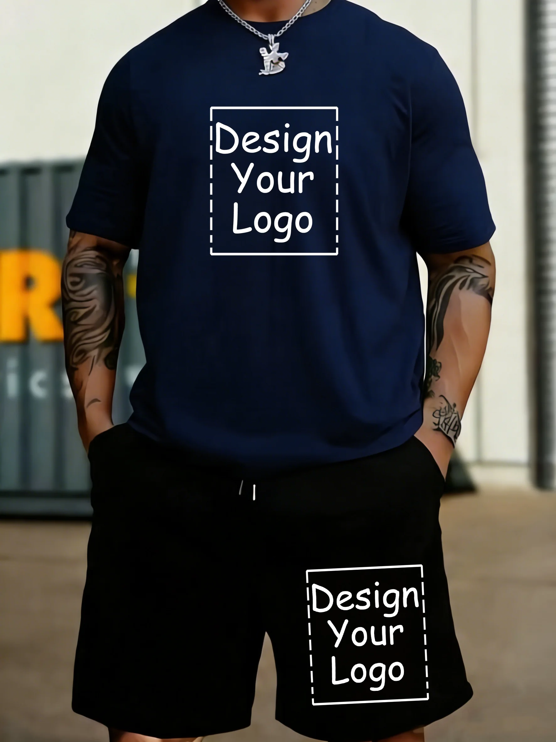 Personalized Custom Prints Mens Summer Cotton T Shirts Suit Street Sport S-3XL Tops Loose Gym Pocket Shorts Commute Team Clothes
Personalized Custom Prints Mens Summer Cotton T Shirts Suit Street Sport S-3XL Tops Loose Gym Pocket Shorts Commute Team Clothes