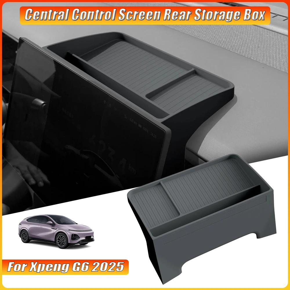 Central Control Screen Rear Storage Box Dashboard Storage Tray Tidying Organizer for Xpeng G6 2025 Car Interior Accessories
Central Control Screen Rear Storage Box Dashboard Storage Tray Tidying Organizer for Xpeng G6 2025 Car Interior Accessories