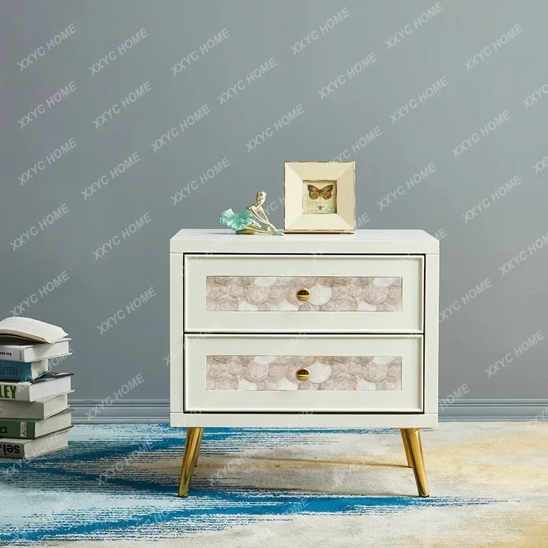 GH light luxury bedside table Bedroom shell Bedside locker Small side cabinet
GH light luxury bedside table Bedroom shell Bedside locker Small side cabinet