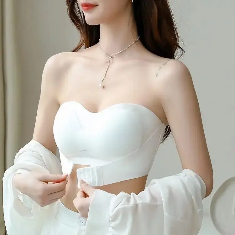 Summer Ice Silk Seamless Vest Camisole Underwear Women Non-slip Non-Drop Collecting Side Breasts Invisible Bras
Summer Ice Silk Seamless Vest Camisole Underwear Women Non-slip Non-Drop Collecting Side Breasts Invisible Bras