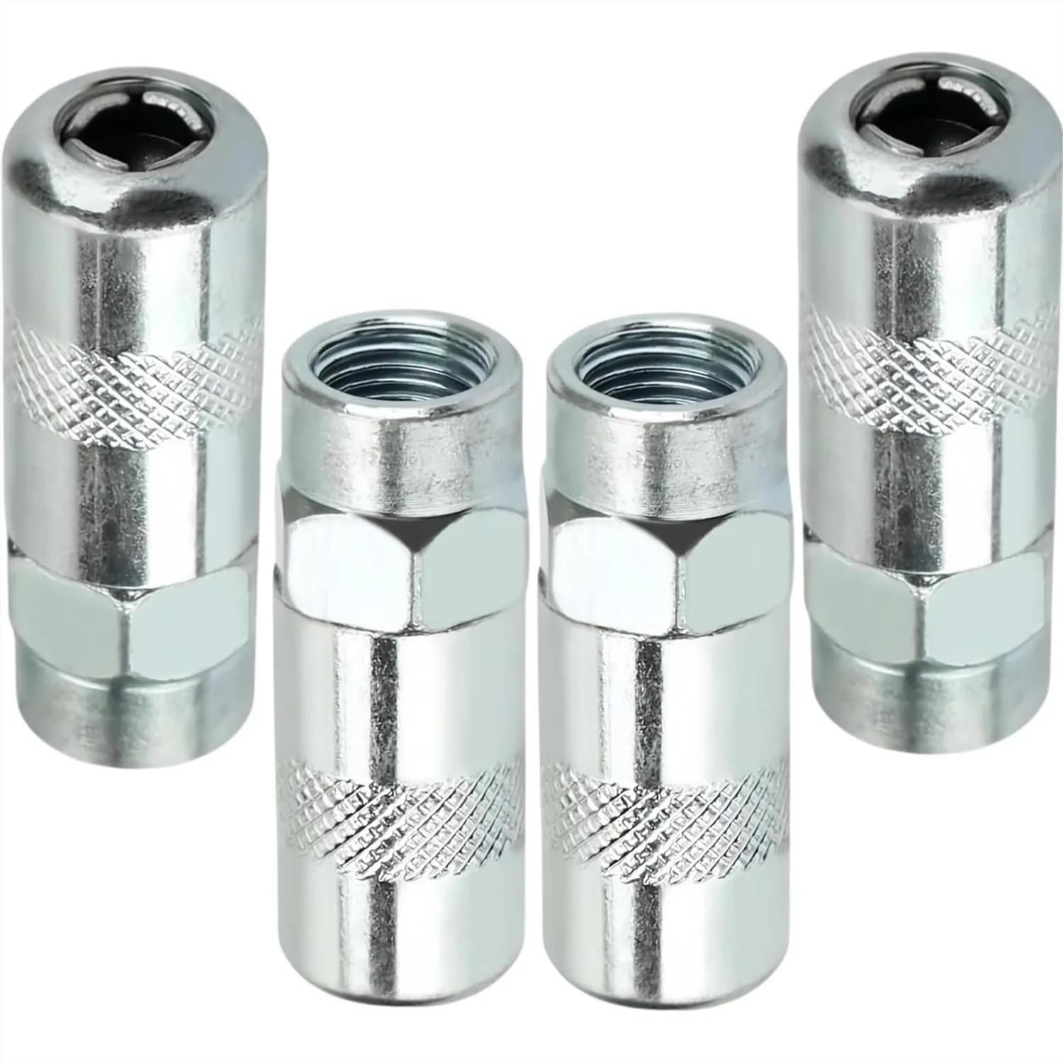 4-Pcs Grease Gun Coupler Tips 49-16-2649 Replacement for M18 2448-20, 2449-20 & M12 2450-20 Heavy-Duty
4-Pcs Grease Gun Coupler Tips 49-16-2649 Replacement for M18 2448-20, 2449-20 & M12 2450-20 Heavy-Duty