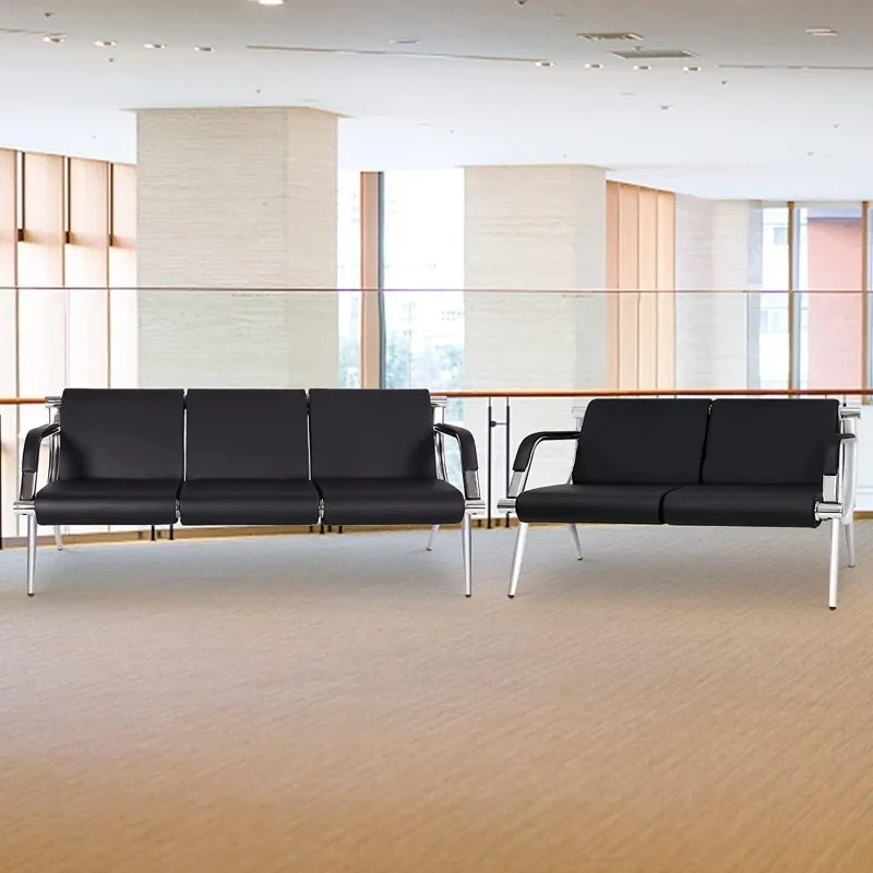 Скамейка для зала ожидания, набор офисных стульев для приема из искусственной кожи, диван для гостей для посетителей с подлокотниками, мебель для вестибюля f
Скамейка для зала ожидания, набор офисных стульев для приема из искусственной кожи, диван для гостей для посетителей с подлокотниками, мебель для вестибюля f