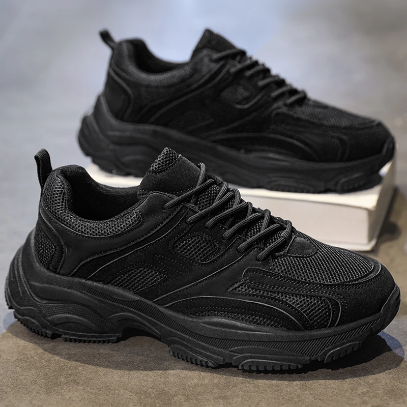 COZOK Male Sneakers Casual Sports Elastic Laces Thick Bottom Outdoor Breathable Running Shoes for Men
COZOK Male Sneakers Casual Sports Elastic Laces Thick Bottom Outdoor Breathable Running Shoes for Men