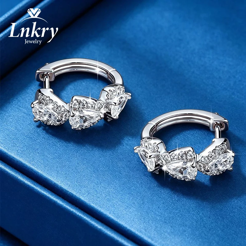Lnkry Certified Moissanite Circle Earring 14K Gold-Filled Pear Shape 3x5mm Cublic Zircon Hoop Earrings For Women Jewelry Gift
Lnkry Certified Moissanite Circle Earring 14K Gold-Filled Pear Shape 3x5mm Cublic Zircon Hoop Earrings For Women Jewelry Gift