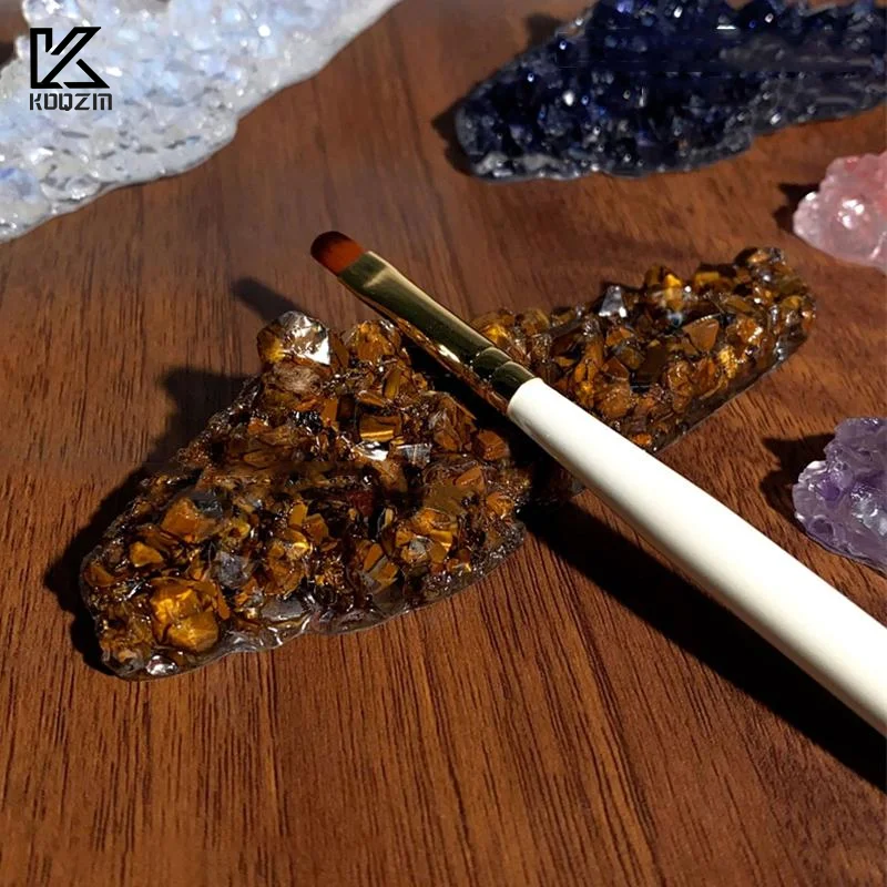Colorful Resin Nail Pen Holder For Beginners Nail Art Brush Display Shelf Ice Mountain Design Art Tool
Colorful Resin Nail Pen Holder For Beginners Nail Art Brush Display Shelf Ice Mountain Design Art Tool