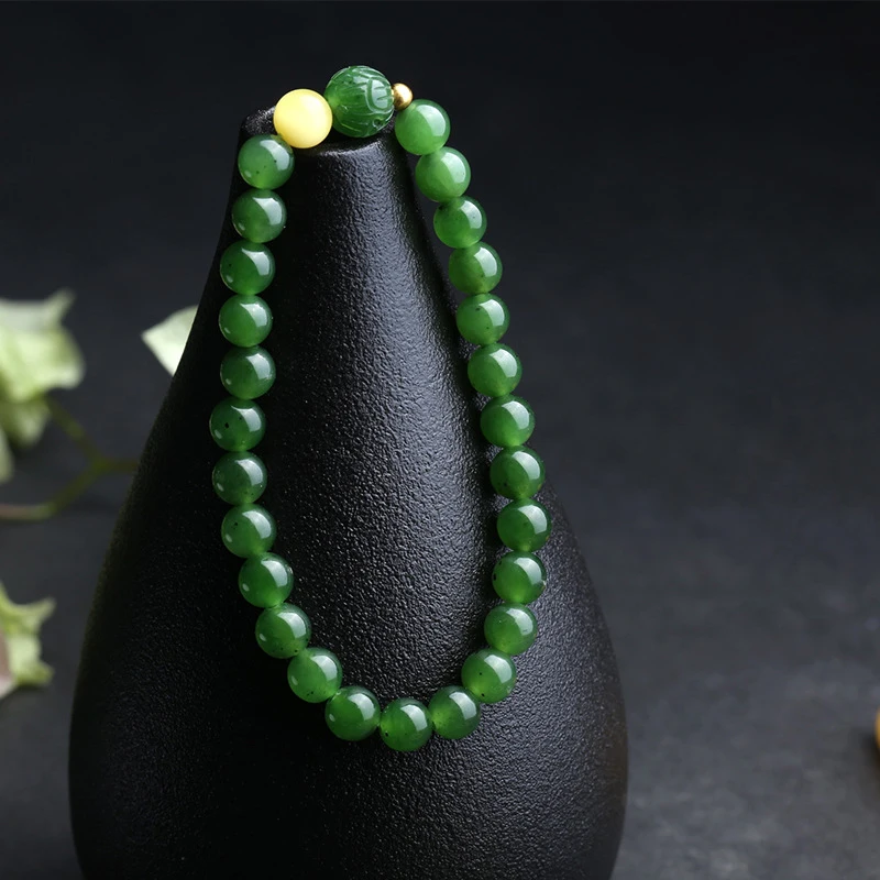 Top Natural Stone Hetian Jade Barrel Bracelets Women Luxury Women's Fashionable and Fresh Single Loop Bracelet Bangles Gift
Top Natural Stone Hetian Jade Barrel Bracelets Women Luxury Women's Fashionable and Fresh Single Loop Bracelet Bangles Gift