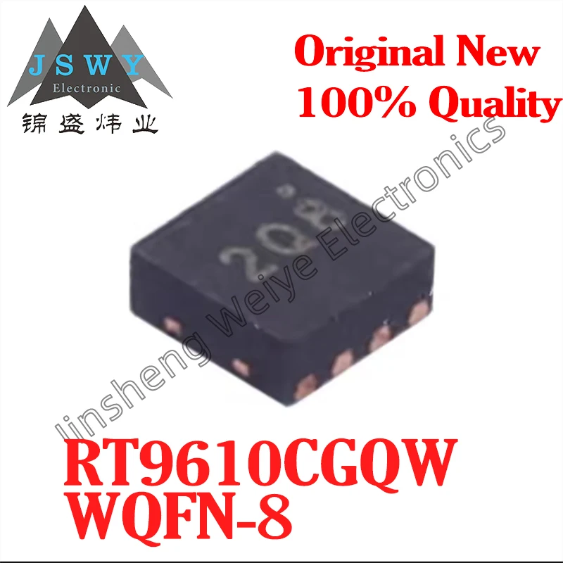 (5/20 PCS) RT9610CGQW WDFN8 Package High Voltage Synchronous Rectification Buck MOSFET Driver IC 100% Original Spot Electronics
(5/20 PCS) RT9610CGQW WDFN8 Package High Voltage Synchronous Rectification Buck MOSFET Driver IC 100% Original Spot Electronics