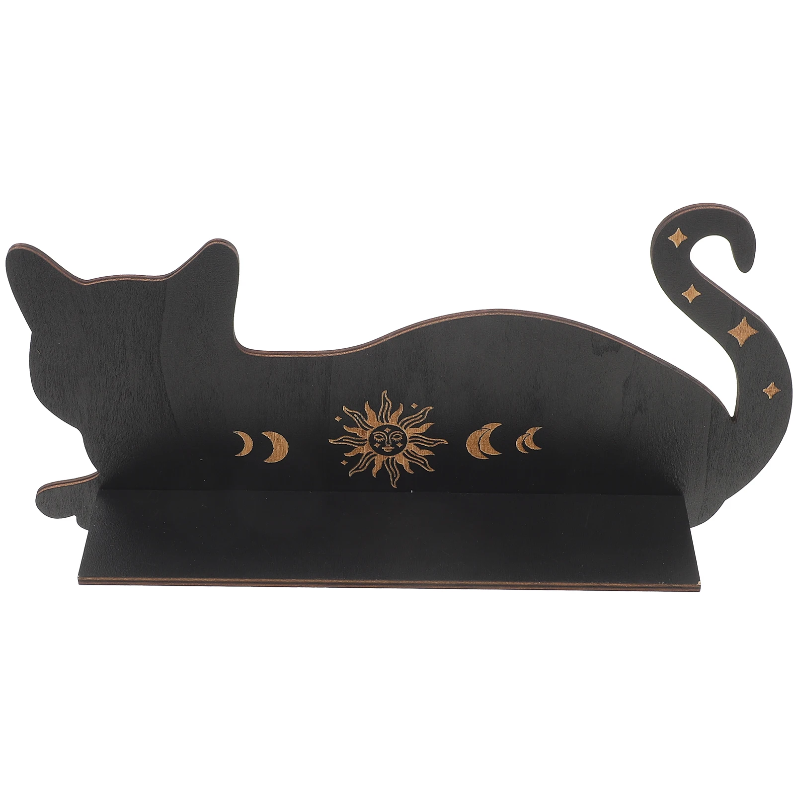 Gothic Cat Floating Rack Home Wall Storage Shelf Decor Storage Book Holder Wall Wood Floating Shelves Mounted
Gothic Cat Floating Rack Home Wall Storage Shelf Decor Storage Book Holder Wall Wood Floating Shelves Mounted