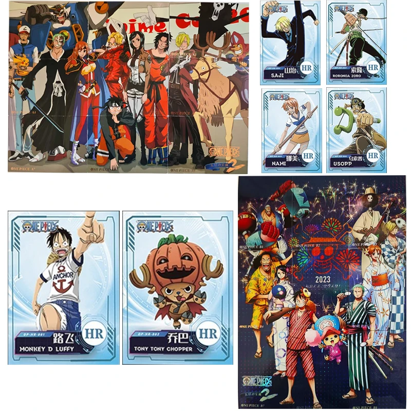 Japanese Anime One Piece Monkey D. Luffy Usopp Roronoa Zoro Sanji Collectible Cards Christmas Birthday Gifts Children's Toys
Japanese Anime One Piece Monkey D. Luffy Usopp Roronoa Zoro Sanji Collectible Cards Christmas Birthday Gifts Children's Toys