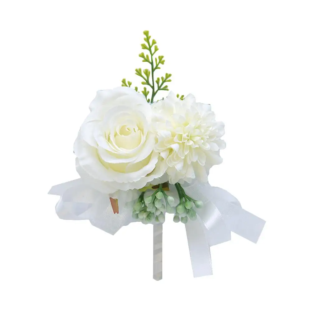 Artificial Flower Corsage Bridesmaid Boutonniere Groom Breastpins Wedding Brooch Elegant Bride Clothes Accessory
Artificial Flower Corsage Bridesmaid Boutonniere Groom Breastpins Wedding Brooch Elegant Bride Clothes Accessory