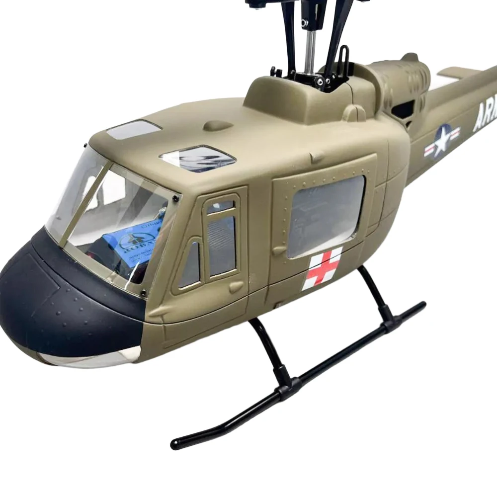 ROBAN 450 Class UH-1D 2.4G 11CH GPS Stabilized Scale Flybarless RC Helicopter RTF With X1 Flight Controller