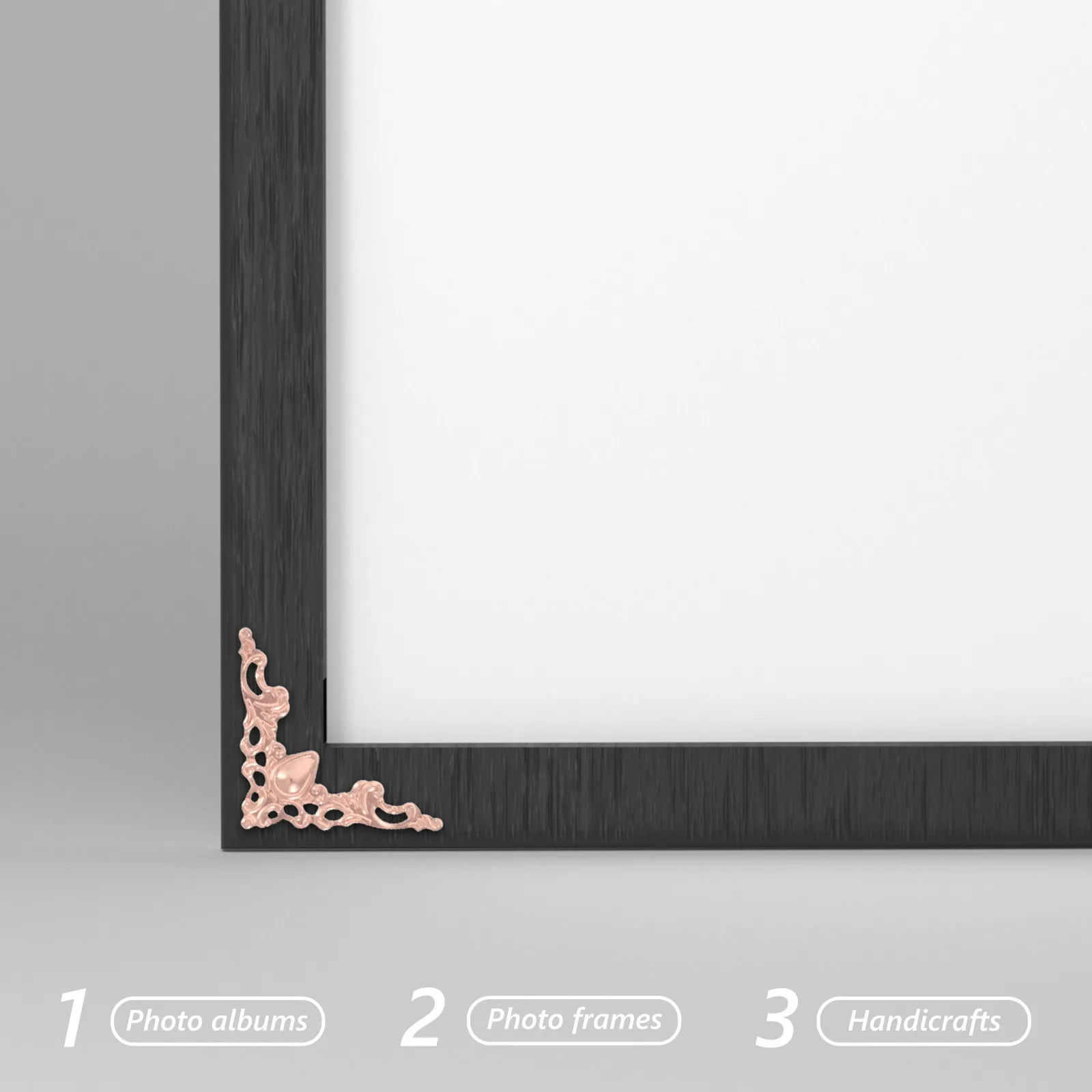 150Pcs Scrapbooking Corner Protectors Decorative Metal Book Corners Photo Album Page Guards Furniture Cabinet Frame Decoration
150Pcs Scrapbooking Corner Protectors Decorative Metal Book Corners Photo Album Page Guards Furniture Cabinet Frame Decoration