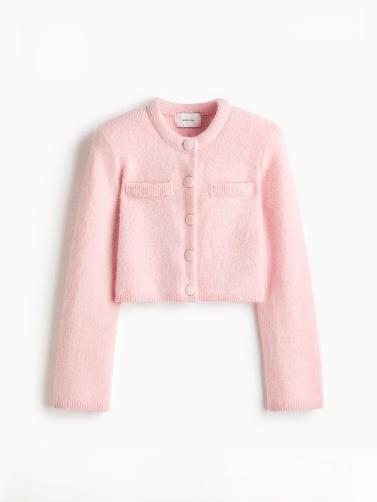 Новый весенний женский вязаный кардиган с подушечками Camere Blend H & M 323527, обычный, тонкий, простой, смесь шерсти
Новый весенний женский вязаный кардиган с подушечками Camere Blend H & M 323527, обычный, тонкий, простой, смесь шерсти