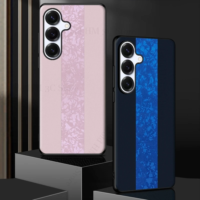 S25Ultra Shockproof Splice Leather Phone Case For Samsung Galaxy S25+ S25 Ultra Soft TPU Protection Back Cover For Samsung S25 +
S25Ultra Shockproof Splice Leather Phone Case For Samsung Galaxy S25+ S25 Ultra Soft TPU Protection Back Cover For Samsung S25 +
