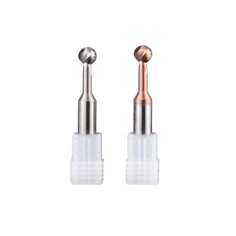 Two Three Flute Lollipop Ball End Mill R0.5 1.75 2.5 3 4 Carbide Steel Carbide Milling Cutter End Milling Cutter R Knife
Two Three Flute Lollipop Ball End Mill R0.5 1.75 2.5 3 4 Carbide Steel Carbide Milling Cutter End Milling Cutter R Knife