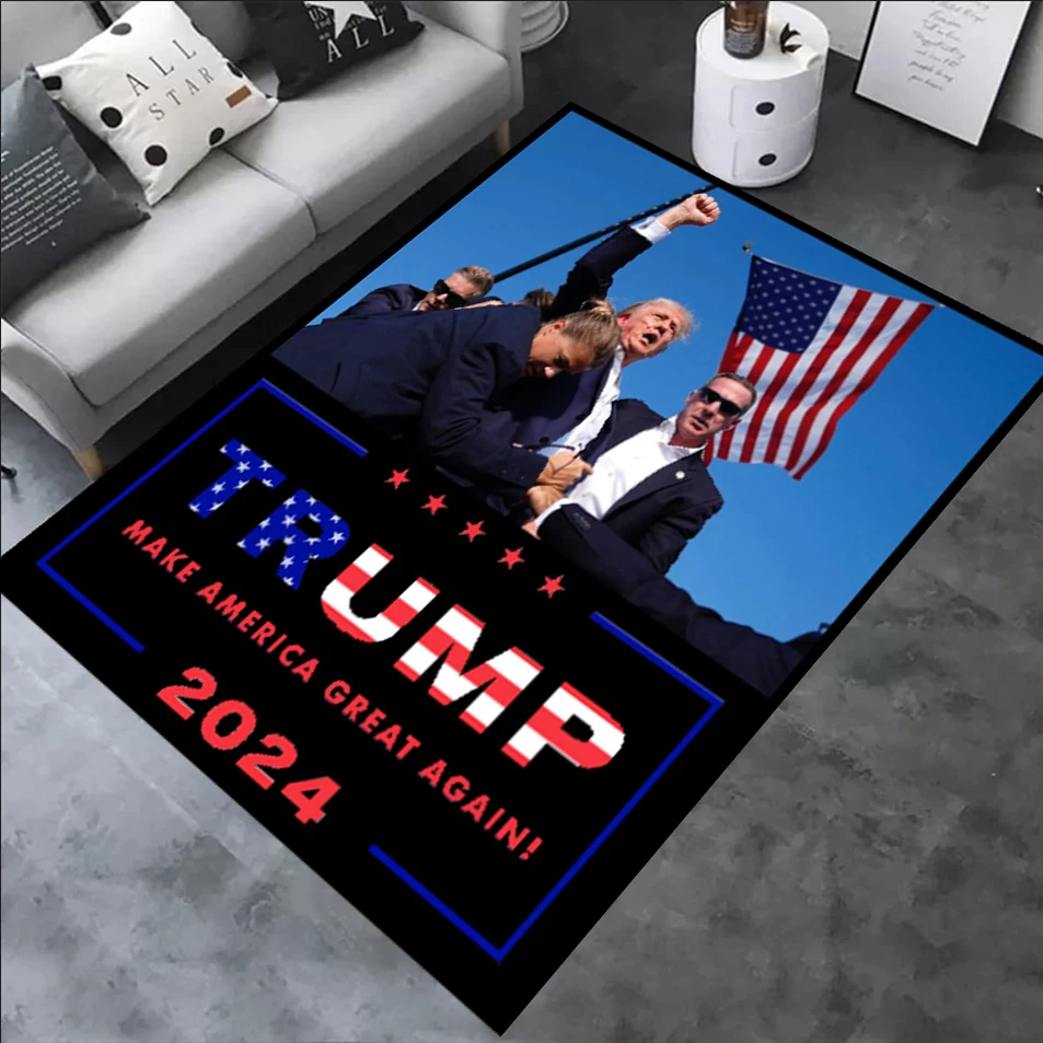 Shot Won’t Be Stop Trump 2024 Survived Shot At Election Rally Flag Handmade Carpet Area Rectangle Rug for Home Decor
Shot Won’t Be Stop Trump 2024 Survived Shot At Election Rally Flag Handmade Carpet Area Rectangle Rug for Home Decor