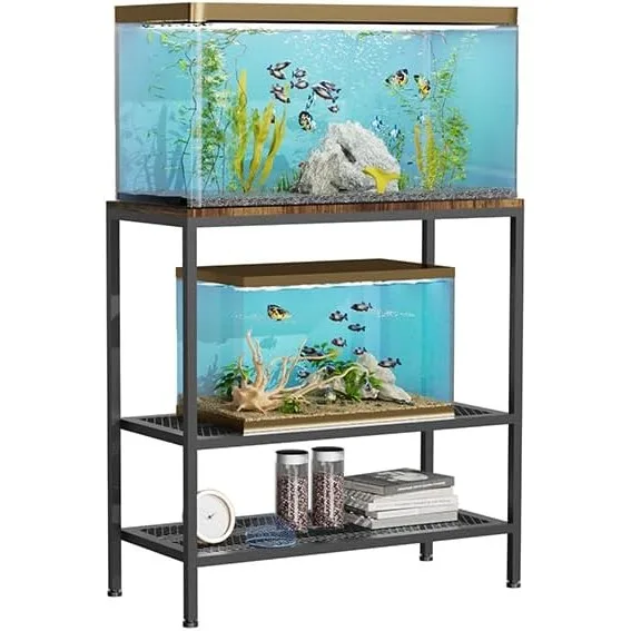 20-29 Gallon Fish Tank Stand, 3-Tier Adjustable Aquarium Stand, Metal Reptile Breeder Turtle Terrarium Rack Plant Shelf for Home
20-29 Gallon Fish Tank Stand, 3-Tier Adjustable Aquarium Stand, Metal Reptile Breeder Turtle Terrarium Rack Plant Shelf for Home