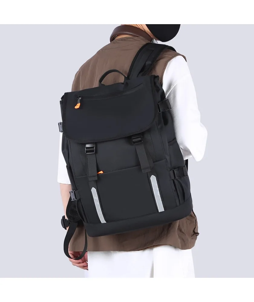 Large capacity men's commuter backpack, personalized versatile simple schoolbag, college student fashion trend computer backpack
Large capacity men's commuter backpack, personalized versatile simple schoolbag, college student fashion trend computer backpack