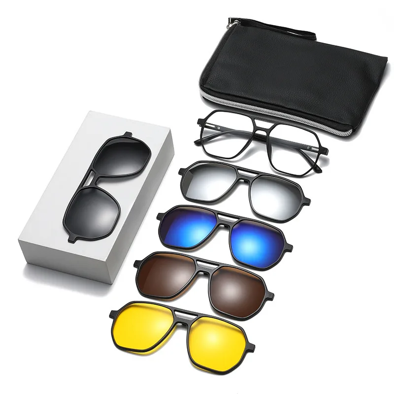2025 6 In 1 Sunscreen Fashion Sunglasses for Women TR90 New Sunglasses for Men with Magnetic Absorbing Sunglasses
2025 6 In 1 Sunscreen Fashion Sunglasses for Women TR90 New Sunglasses for Men with Magnetic Absorbing Sunglasses