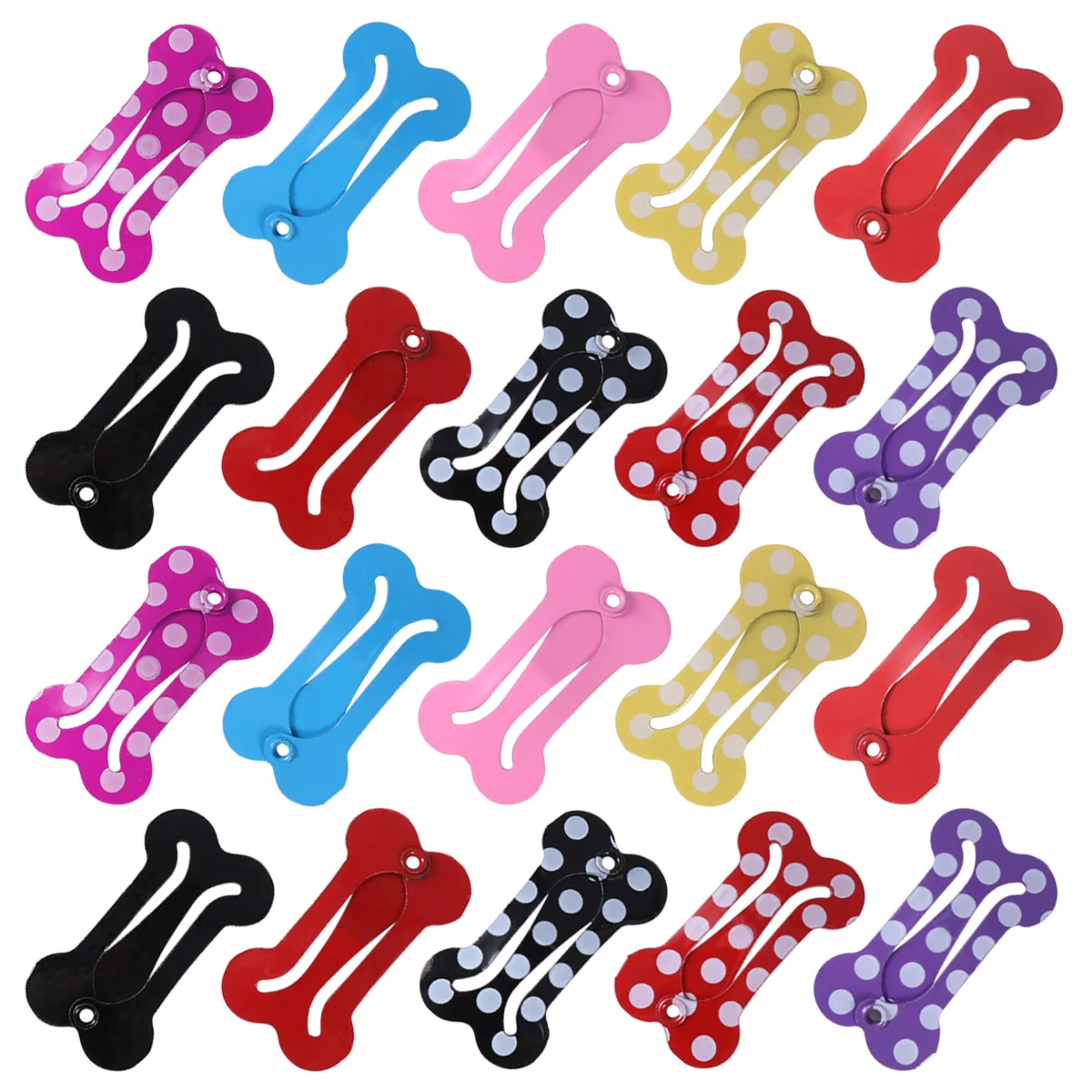 20pcs Bone Shape Claws Durable For Dogs Non-Slip Hair Holder Fashion Ponytail Gripper Comfortable Daily Wear Party
20pcs Bone Shape Claws Durable For Dogs Non-Slip Hair Holder Fashion Ponytail Gripper Comfortable Daily Wear Party