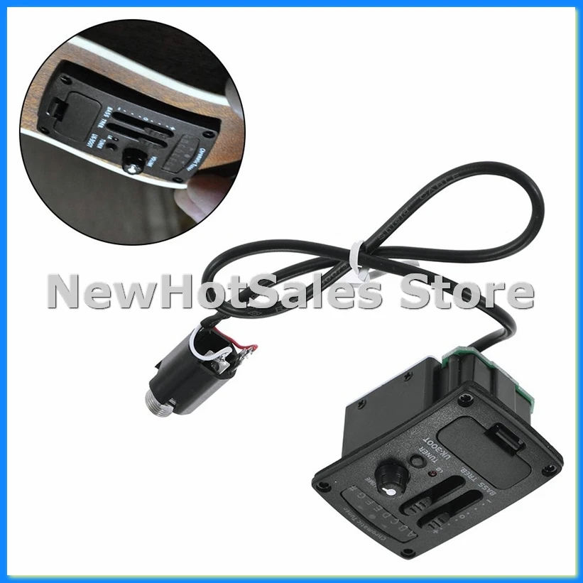 Uk-300T Укулеле Пьезозвукосниматель Предварительный усилитель 2-полосный эквалайзер Укулеле Звукосниматели Система тюнера-VVBC
Uk-300T Укулеле Пьезозвукосниматель Предварительный усилитель 2-полосный эквалайзер Укулеле Звукосниматели Система тюнера-VVBC